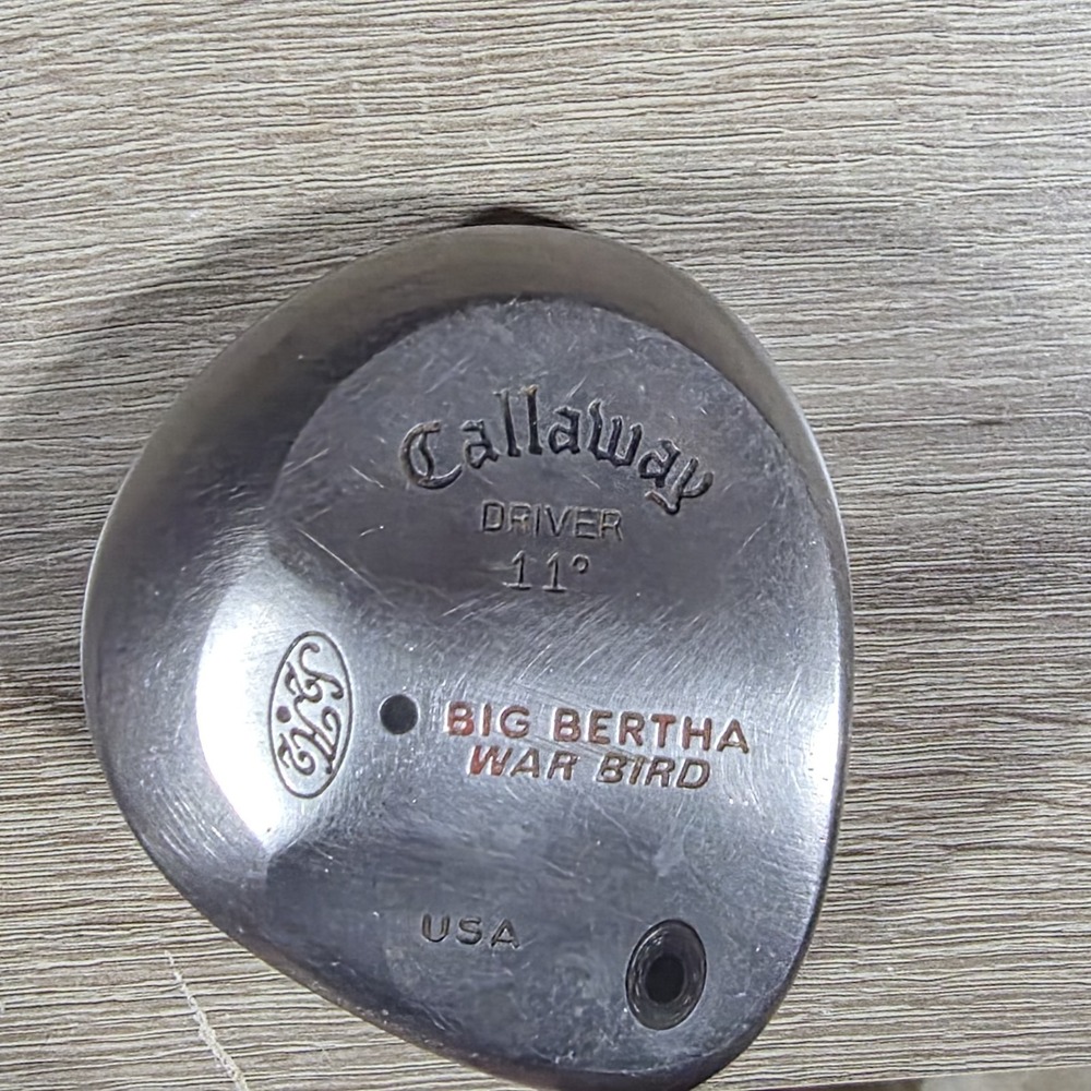 Callaway Great Big Bertha War Bird Ruger‎ Titanium Driver 11° RH Gems